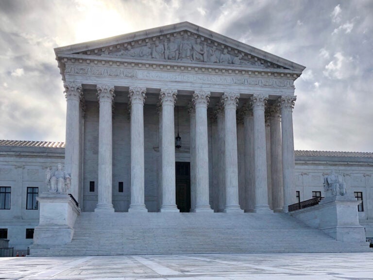 The Supreme Court building in Washington