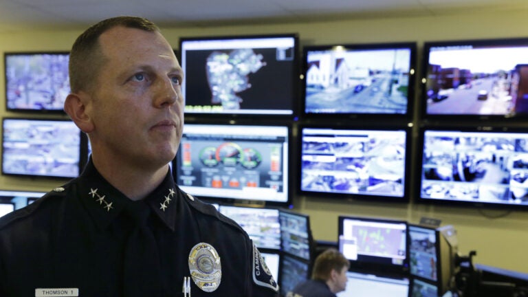 Former Chief Scott Thomson, pictured in 2014, led the Camden County police from 2013 until 2019. The reconstituted countywide police department formed after the city dissolved the previous force.