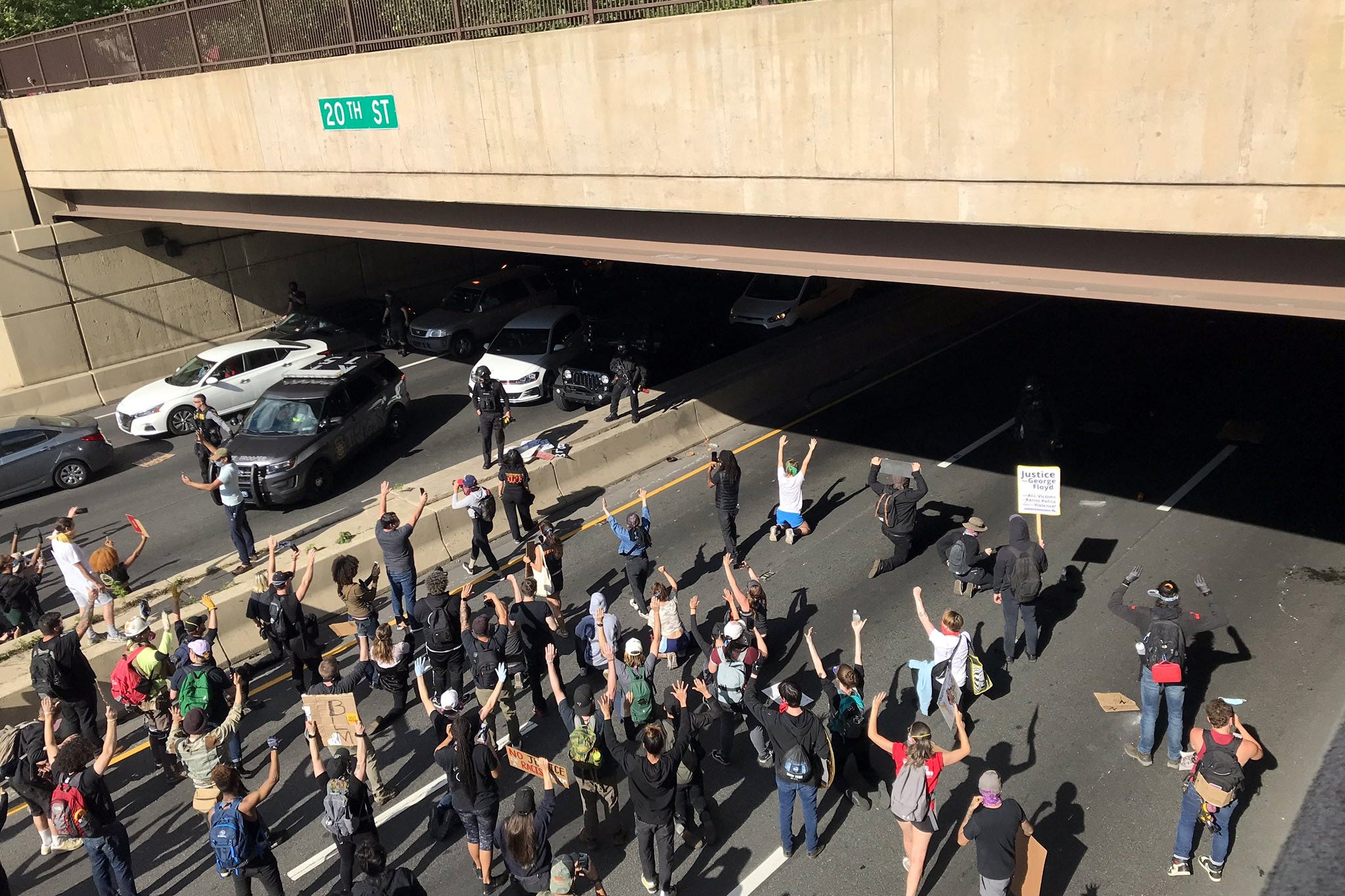 after-police-tear-gas-philly-protesters-no-evidence-to-back-up-claims