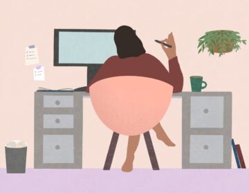After three months of much of the country working from home, many employers and their workers now say the benefits of remote work — cost savings and a more relaxed atmosphere — outweigh the drawbacks. (Ada Yokota/Getty Images)