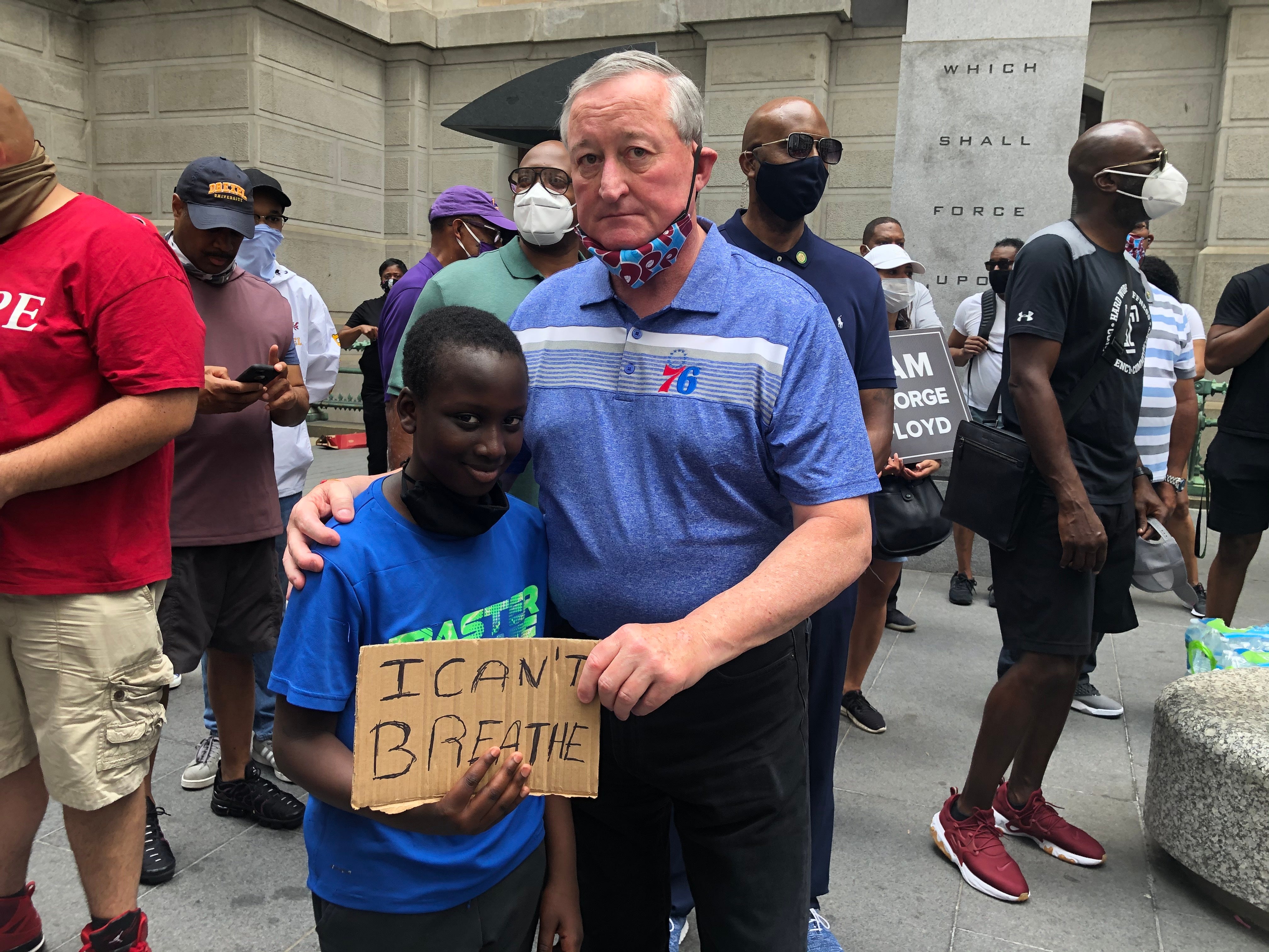 Ibra and Mayor Jim Kenney