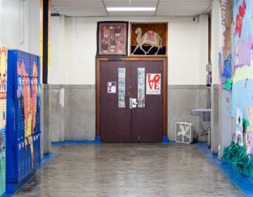 School hallway