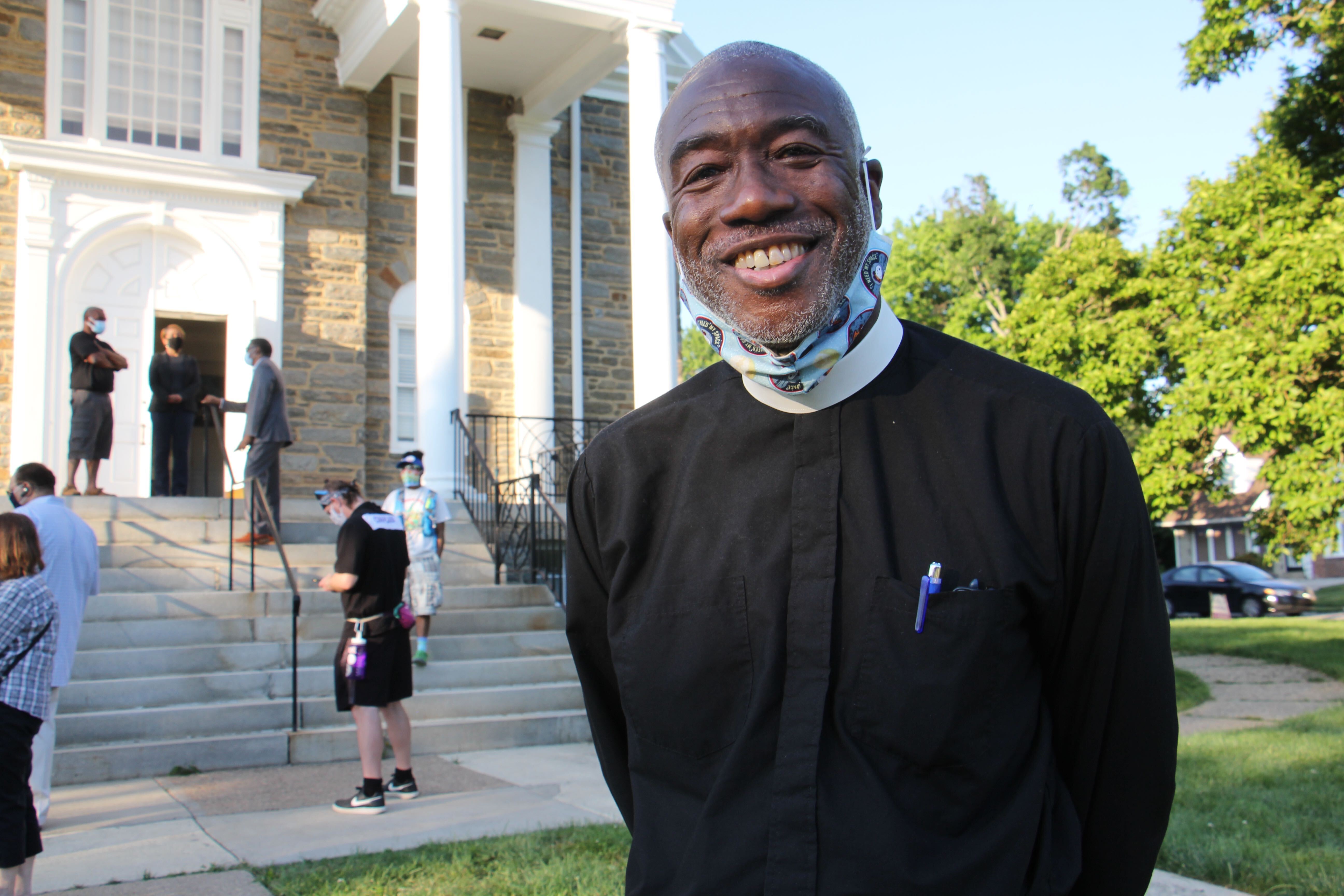 Rev. Kevin Porter of First Presbyterian Church