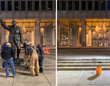 Frank Rizzo statue removed