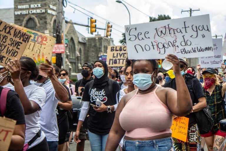 West Philly Say Her Name march