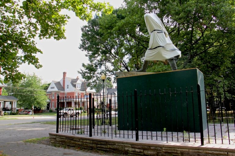 Statue of Christopher Columbus at Columbus Park in Trenton