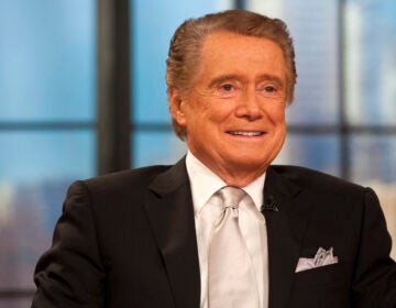 In this Nov. 18, 2011 file photo, Regis Philbin appears on his farewell episode of 
