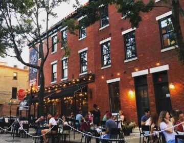 People dine outside in Northern Liberties. (Courtesy of Northern Liberties Business Improvement District)