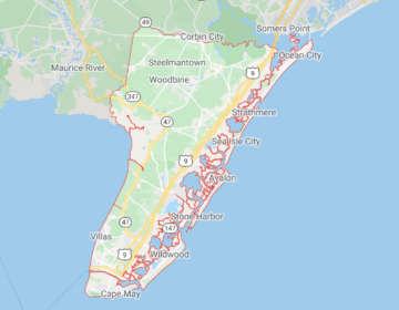 Cape May County, New Jersey. (Google image)