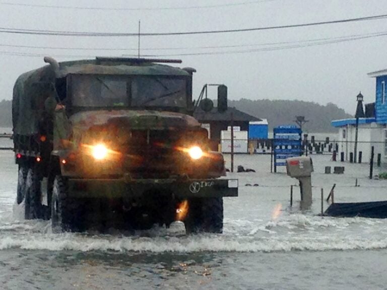 Tidal flooding like this in Dewey Beach, Del. will become more common with sea-level rise, scientists warn. (Randall Chase/AP Photo)