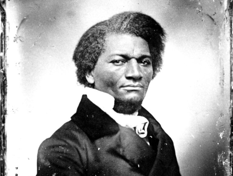 An undated photo of abolitionist Frederick Douglass. (AP Photo)