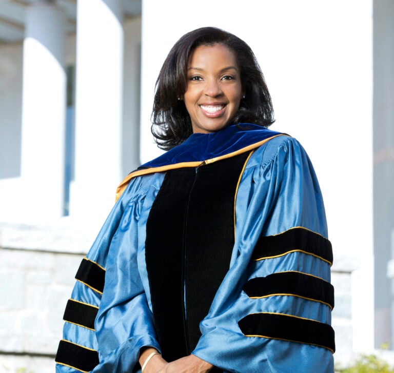 Erika James was named as Wharton School of Business at the University of Pennsylvania's  15th dean in February and officially started the job earlier this month. She is the first woman and person of color in the position. (Emory University)