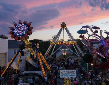 Rides at Funland amusement park