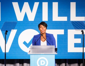 Atlanta Mayor Keisha Lance Bottoms addresses a Democratic National Committee event in June 2019 in Atlanta. The mayor is considered a contender for Joe Biden's vice presidential pick. (Dustin Chambers/Getty Images)
