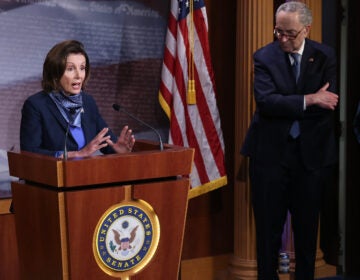 House Speaker Nancy Pelosi and Senate minority leader Chuck Schumer have sent FBI Director Chris Wray a letter asking for a briefing about alleged foreign interference efforts in this year's election. (Chip Somodevilla/Getty Images)