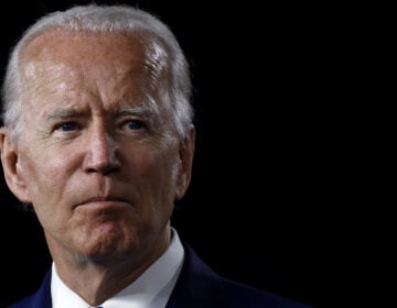 Presumptive Democratic presidential nominee Joe Biden is seen on July 14. (Olivier Douliery/AFP via Getty Images)