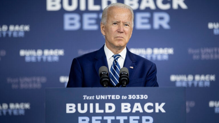 Presumptive Democratic presidential nominee Joe Biden, seen here on July 21, has unveiled the fourth plank of his 