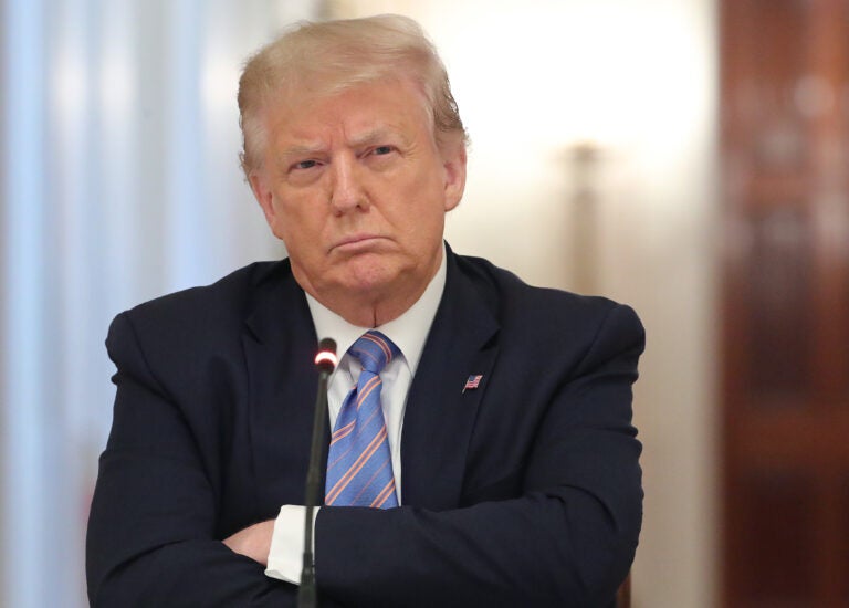 President Trump is not pleased with the Supreme Court's decision on Thursday that his financial records have to be turned over to a New York grand jury. (Chip Somodevilla/Getty Images)