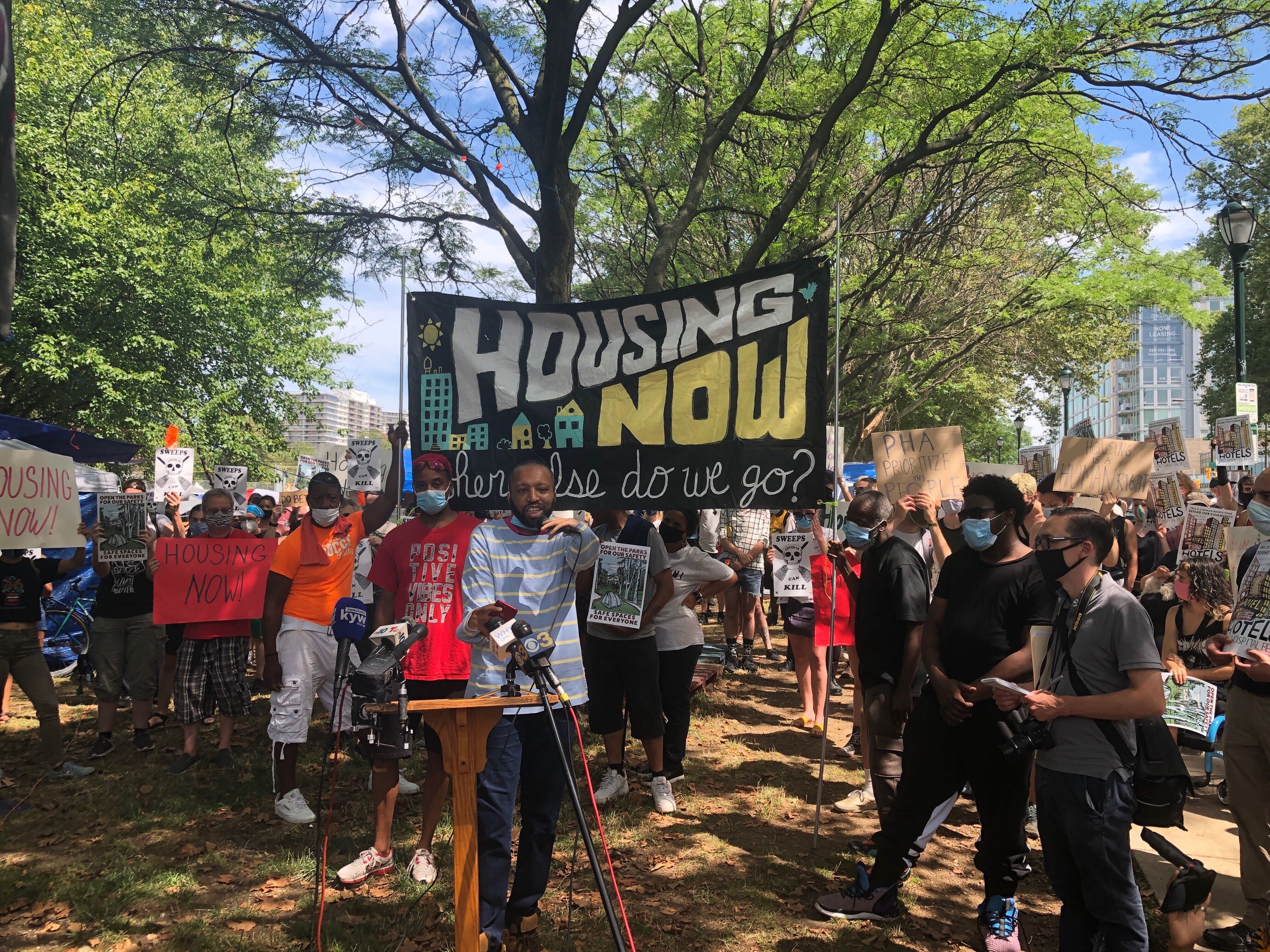 Sterling Johnson of the Black and Brown Workers Coop