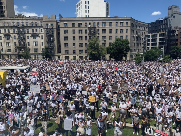 On June 14, an estimated 15,000 people gathered in Brooklyn to rally for Black trans lives in the Brooklyn Liberation march. (Imara Jones/Courtesy Imara Jones)