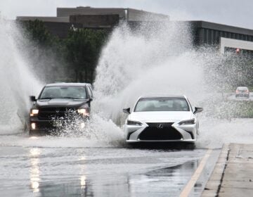 Tropical Storm Isaia hits Mount Laurel