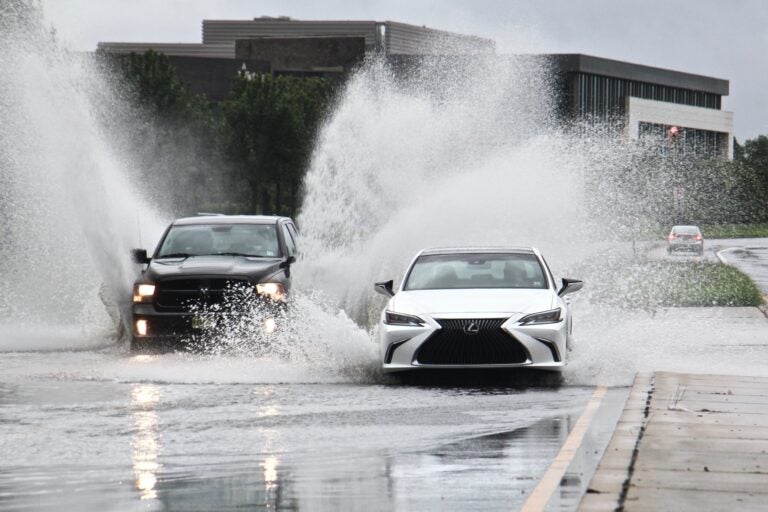 Tropical Storm Isaia hits Mount Laurel