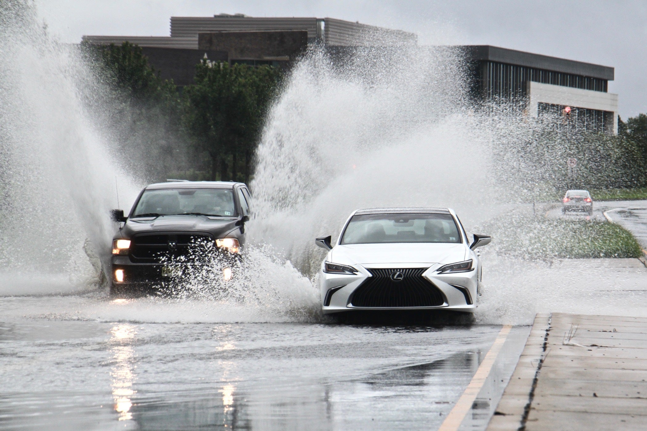 Tropical Storm Isaia hits Mount Laurel