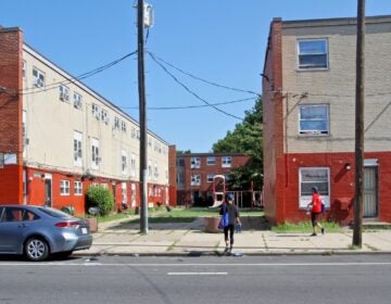 Philly Counts staff canvass the Haddington neighborhood in West Philly during the census.