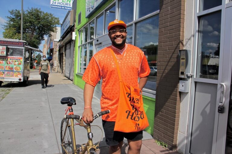 Matthew George started the I Love Thy Hood program in response to a litter problem in his Germantown neighborhood. (Emma Lee/WHYY)