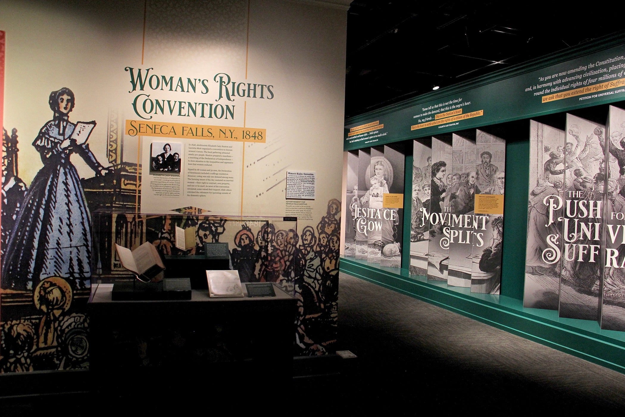 Constitution Center opens 'How Women Won the Vote' - WHYY