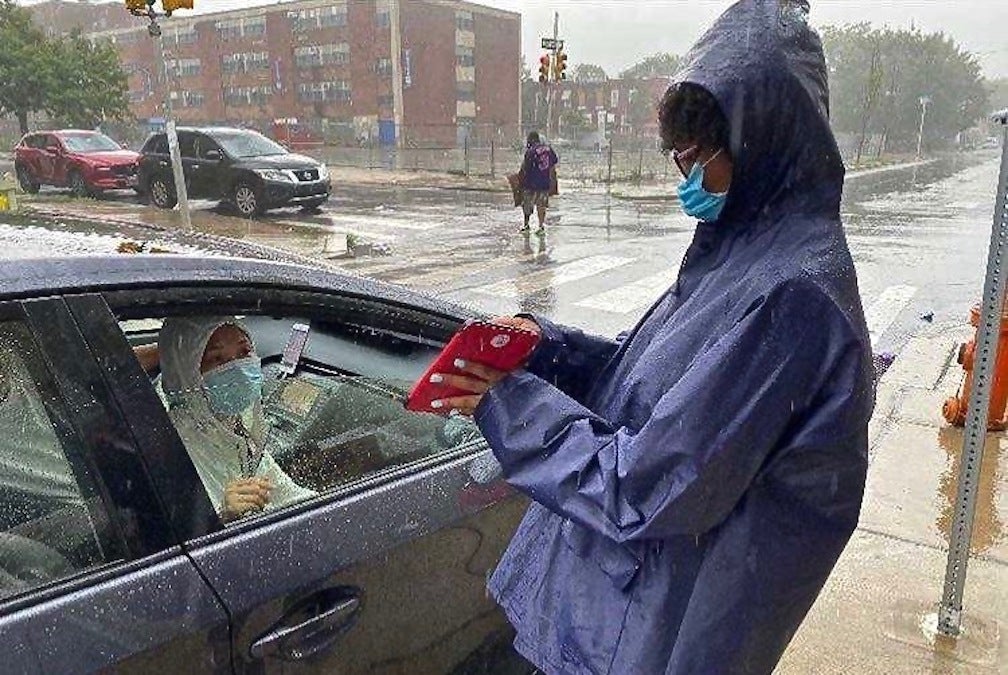 Street, 17, is ready to work her polling place despite the ongoing pandemic because she knows the city will need the help. (Courtesy of Sheyla Street)