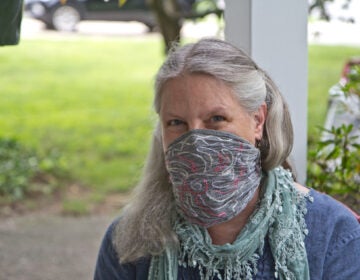 Deb Lemieur is a Temple professor who's been against in person classes since the pandemic began. (Kimberly Paynter/WHYY)