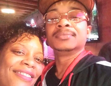 In this September 2019 file selfie photo taken in Evanston, Ill., Adria-Joi Watkins poses with her second cousin Jacob Blake. He is recovering from being shot multiple times by Kenosha police on Aug. 23. (Courtesy Adria-Joi Watkins via AP)