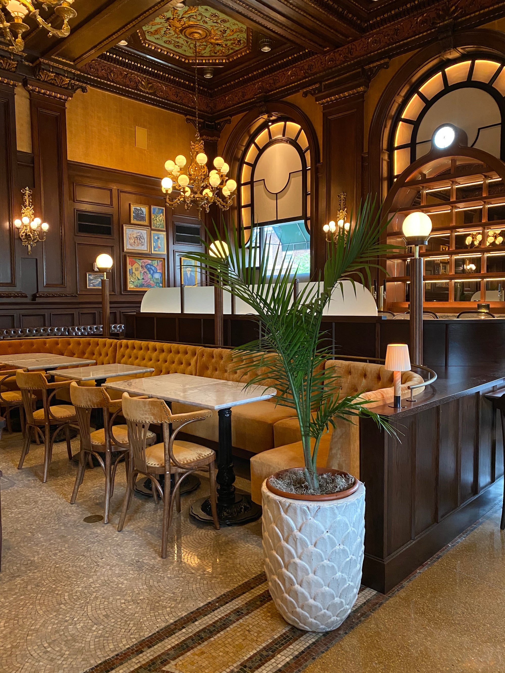 LeCav restaurant at Wilmington’s Hotel DuPont