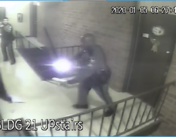 Surveillance footage from  Sunday January 5, 2020 in Milford, Del. (Delaware DOJ) 