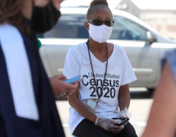 Census worker Jennifer Pope