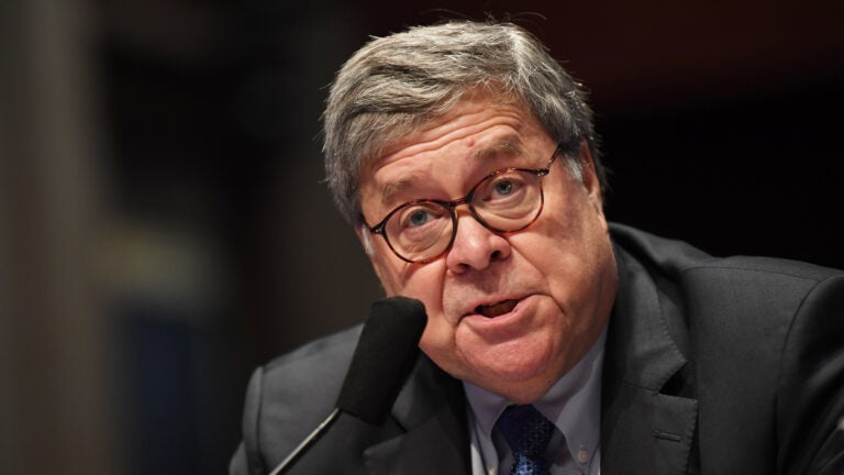 Attorney General William Barr appears before the House Judiciary Committee on July 28. (Matt McClain/Pool/Getty Images)