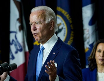 Joe Biden and Running Mate Kamala Harris Deliver Remarks In Delaware