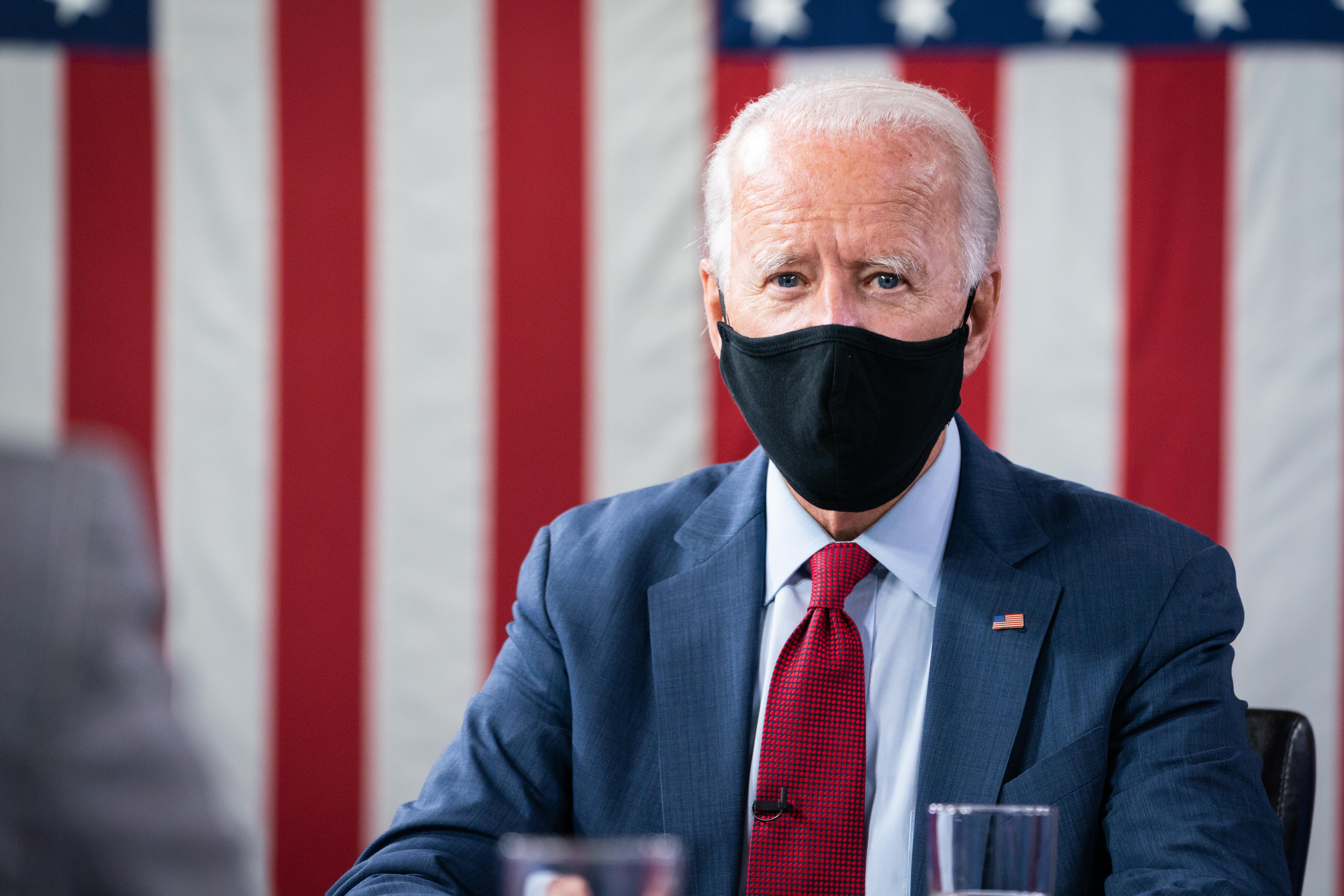 Biden Hits Campaign Trail Blames Trump For City Violence Whyy