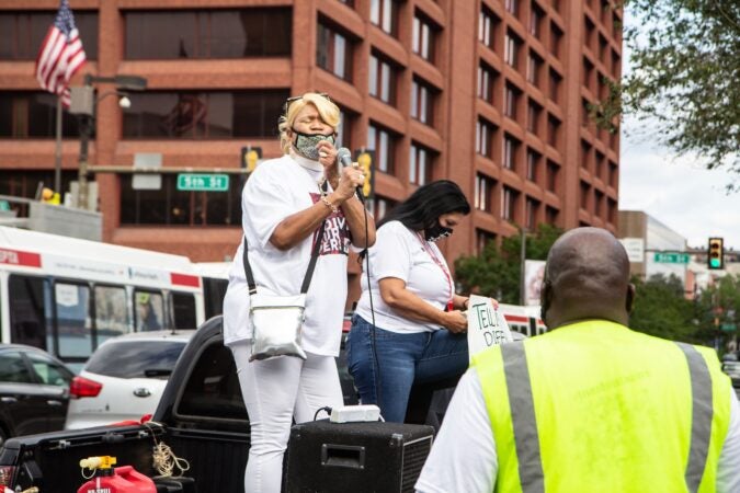 Reverend Jeanette Davis, an anti-gun violence advocate