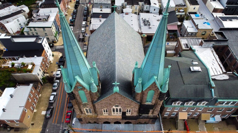 St. Laurentius Church spires