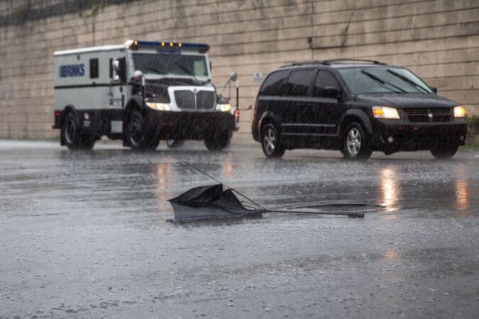 Tropical Storm Isaias in Philly