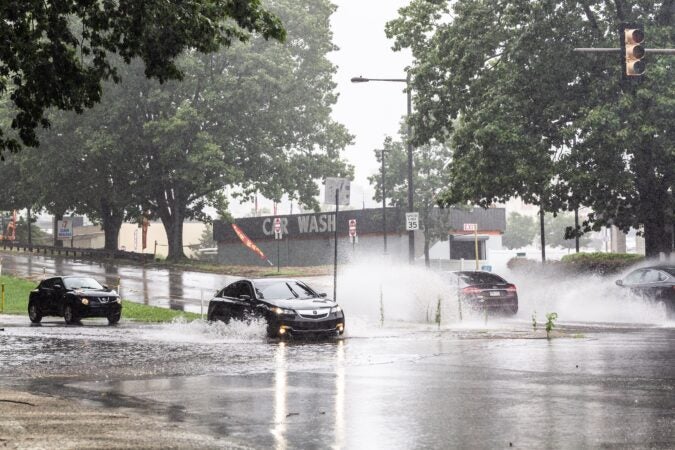 Tropical Storm Isaias in Philly