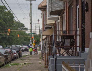 Many blocks in North Philadelphia are not lined with trees and many residents do not have home air conditioning