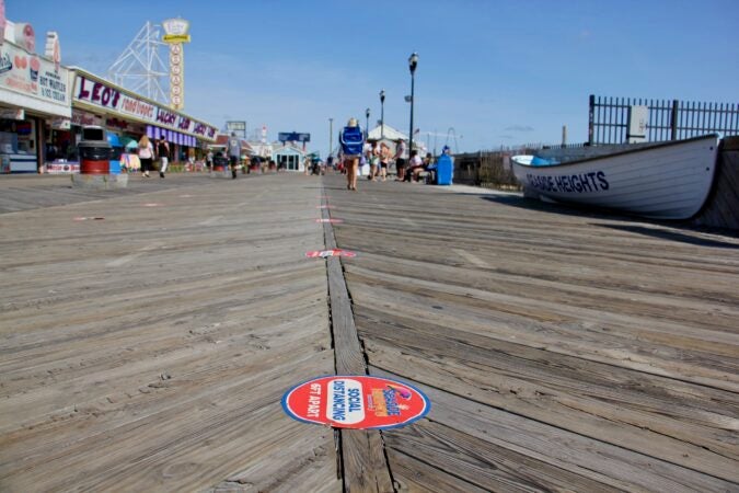 how far is seaside heights from times square