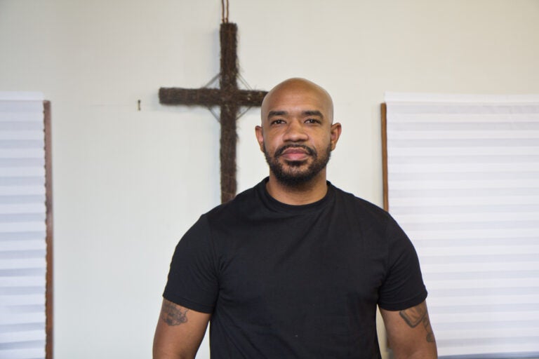 Carl Day is the Pastor of Culture Changing Christians Worship Center in North Philadelphia. (Kimberly Paynter/WHYY)