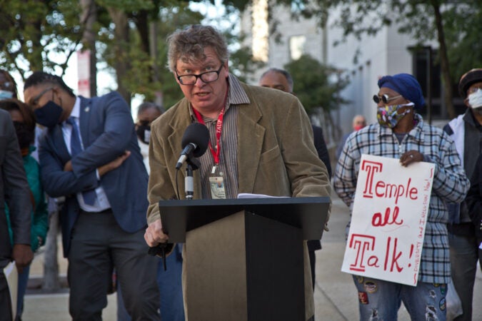 The Temple Association of University Professors president Steven Newman