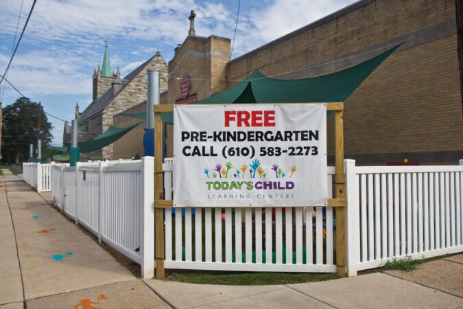 Today’s Child day care in Clifton Heights, Pa.