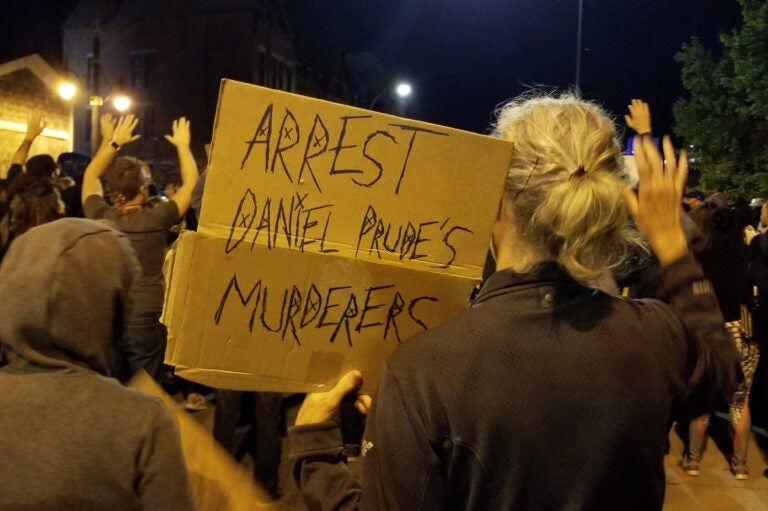 Protestors in Rochester, N.Y., call for justice for Daniel Prude,