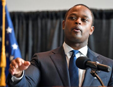 Kentucky Attorney General Daniel Cameron addresses the media following the return of a grand jury investigation into the death of Breonna Taylor, in Frankfort, Ky., Wednesday, Sept. 23, 2020. (AP Photo/Timothy D. Easley)